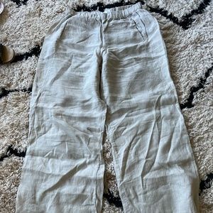 Velvet_ 100% Linen- stone color Size S